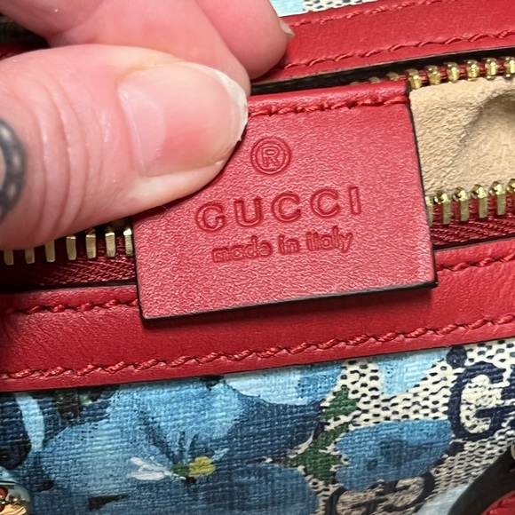 🆕❤️💙Gucci Supreme Monogram Blooms Mini Boston💙❤️🆕 - Picture 12 of 14